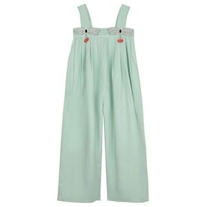 STELLA MCCARTNEY KIDS Girls Mint Butterfly Applique Jumpsuit Size 10 Years